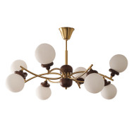ARLAN Wooden Chandelier for Dining Room, Bedroom & Study - French Style