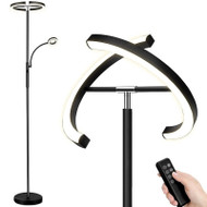 FLATE Dimmable Metal Floor Lamp for Bedroom, Living Room & Study - Modern Style