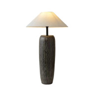 GIANNA Dimmable Ceramic Floor Lamp for Study, Bedroom & Living Room - Wabi-Sabi Style