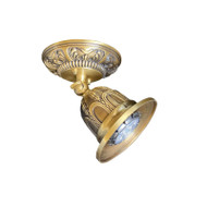 MAUDE Adjustable Brass Spot Light for Living Room & Study - American Style