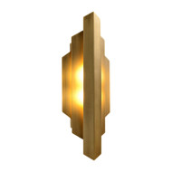 EMERY Brass Wall Light for Corridor, Bedroom & Living Room - Minimalist Style