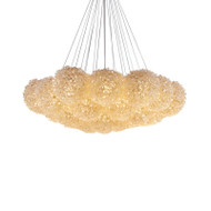 BRIANNA Crystal Chandelier Light for Bedroom, Living & Dining Room - Contemporary Style