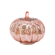 WREN Glass Pumpkin Table Lamp for Living Room, Bedroom & Study - Modern Style
