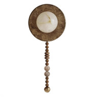 SCOTT Wooden Wall Light for Living Room, Study & Bedroom - Vintage Style