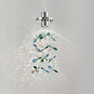 DAMON Crystal Petal Pendant Light for Entryway, Living Room & Bedroom - French Style