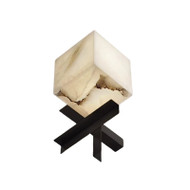 GODFERY Alabaster Table Lamp for Living Room, Bedroom & Study - Nordic Style
