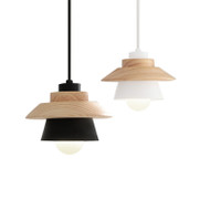 JOYCE Wooden Pendant Light for Bedroom, Living Room & Study - Nordic Style