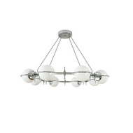 AVERY Dimmable Glass Chandelier Light for Living Room, Study & Dining Room - Modern Style