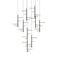 DAVID Glass Pendant Light for Living Room - Minimalist Style