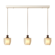 TERA Glass Pendant Light for Living Room, Bedroom & Dining Room - Modern Style