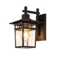 EDWARD Glass Outdoor Wall Light for Park, Villa & Garden - Modern Style