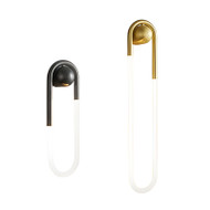 ‌GLOWE Glass Wall Light for Bedroom, Corridor & Living Room - Modern Style