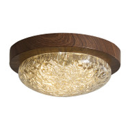 FLICK Resin Gilding Ceiling Light for Bedroom, Corridor & Entrance Hall - Modern Style