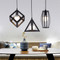 3PCS LED Pendant Lights Metal cage shade delivery by DHL  free combination ;Horizon-lights
