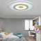 Naomi Acrylic Circular Ceiling Light Bedroom Application 