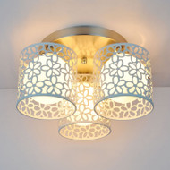YUZO Metal Mesh Cup Ceiling Light Japanese Style 