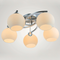 PENELOPE Glass LED Chandelier Light for Study, Living Room & Dining - Modern Style