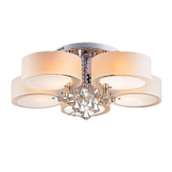 SOLEIL Crystal Chandelier for Living Room, Bedroom & Study - Modern Style 