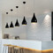 LED Pendant light Aluminium shade Multiple colors for Restaurant Cafe Modern Style