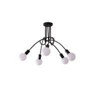 NADAL Glass Orb Chandelier for Living Room, Bedroom & Study - Modern Style 