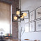 Nordic Industrial Style LED Pendant Light Metal Square Shade Cafe Dining Room