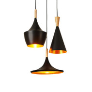 DELUCA Aluminum Pendant Light for Cafe & Dining Room - Modern Style