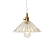 DAHLIA Brass LED Pendant Light for Study, Living Room & Dining - Nordic Style