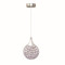 European Style Pendant Lights K9 Crystal Golden Globe Glass E27 Dining Room