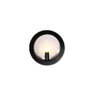 Simple Modern Style LED Wall Lamp  Metal Round Shade E27 Bedroom Living Room Corridor