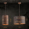 EZRA Iron Pendant Light for Dining Room, Living Room & Restaurant - Industrial Style