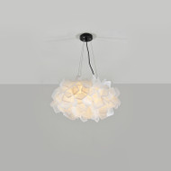 Nordic LED Pendant Light PVC Flower Shape Romantic Art Bedroom Living Room Decor