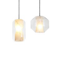 BRONX Glass Pendant Light for Study, Living Room & Kitchen - Modern Style