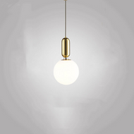 BEAU Aballs-inspired Glass LED Pendant Light for Living Room, Bedroom & Dining - Modern Nordic Style 