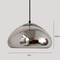 Modern Style LED Pendant Light Glass Shade E27 Bulb Light Home Decor
