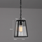 Retro Style Loft Edison Hanging Light Glass Shade Chain Metal Living Room