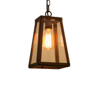 CALLUM Glass Pendant light for Leisure Area, Living Room & Dining Room - Retro Style
