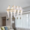 ILARIA Origami Birds Metal Pendant Light for Leisure Area, Living Room & Dining - Modern Style