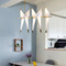 ILARIA Origami Birds Metal Pendant Light for Leisure Area, Living Room & Dining - Modern Style