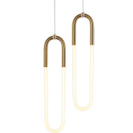 BODEGA Glass Pendant Light for Leisure Area, Living Room & Dining Room - Modern Style