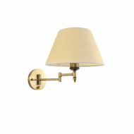 TAYLOR Metal Swing Arm Wall Light for Bedroom, Living Room & Study - American Style