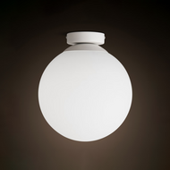 ALESSI Glass Ball LED Ceiling Light for Leisure Area, Living Room & Dining - Modern Style