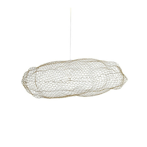 Post Modern Style LED Hanging Light Cloud Shape Woven Metal Lampshade Bedroom Dining Room from Singapore best online lighting shop horizon lights