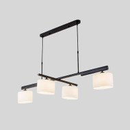 CASA Rotatable Glass Chandelier Light for Leisure Area, Living & Dining Room - Modern Style