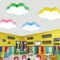 Cartoon Cute LED Ceiling Light Cloud Shape Metal Kids' Room Decoration