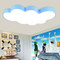 Cartoon Cute LED Ceiling Light Cloud Shape Metal Kids' Room Decoration