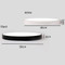 PICARD PMMA Dimmable Ceiling Light for Leisure Area, Living Room & Dining - Modern Style