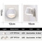 Modern Style LED Wall Light Metal Rotated Shade Minimalism Bedside Resding Light from Singapore best online lighting shop horizon lights