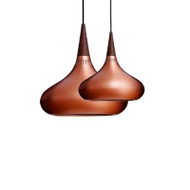Modern LED Hanging Light Aluminum Alloy & Wood Chocolate Shape Dining Room