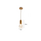 PICO Light-bulb Shape Crystal LED Pendant Light for Living Room, Bedroom & Dining - Modern Style