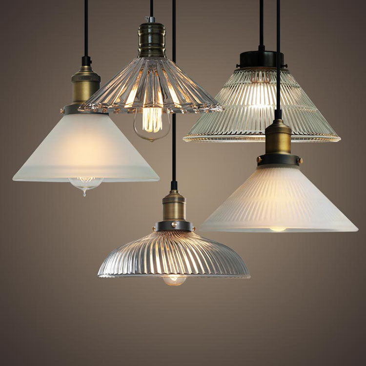 pleated pendant lamp